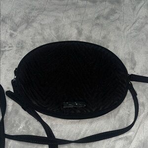 Vera Bradley Black Textured Crossbody Bag